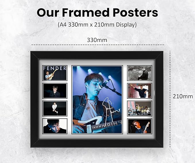 AllStarMedia Sam Fender Signed Poster Print - Limited Edition Wall Art