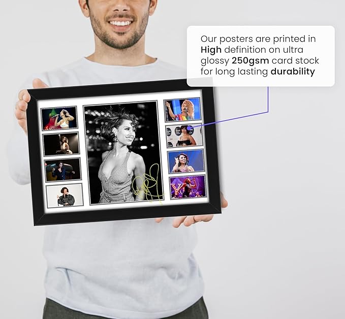 Raye Signed Poster Print- Limited Edition Autograph Fan Gift – Collectible Memorabilia Merchandise