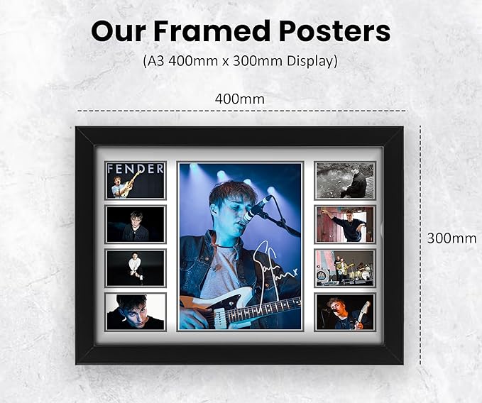 AllStarMedia Sam Fender Signed Poster Print - Limited Edition Wall Art