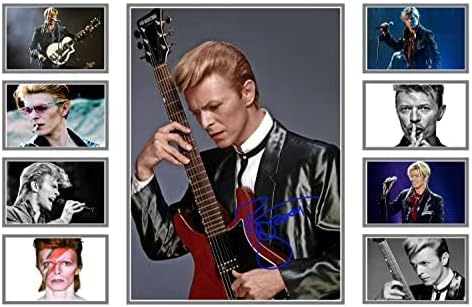 David Bowie Autographed Collage Poster Print - Limited Edition Signed Memorabilia