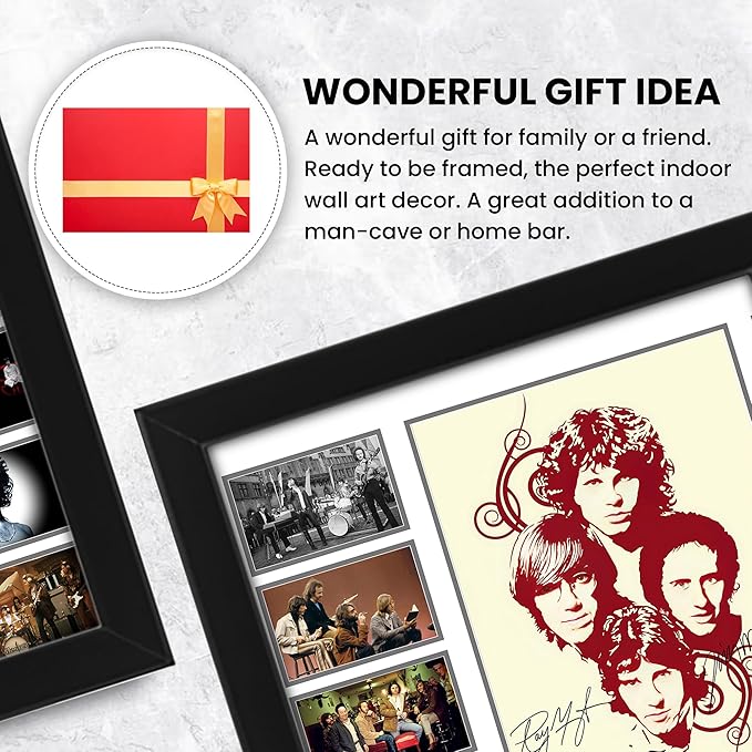 The Doors Signed Poster Print- Limited Edition Autograph Fan Gift – Collectible Memorabilia Merchandise