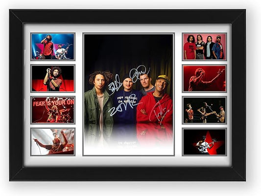 Rage Against the Machine Signed Poster Print- Limited Edition Autograph Fan Gift – Collectible Memorabilia Merchandise