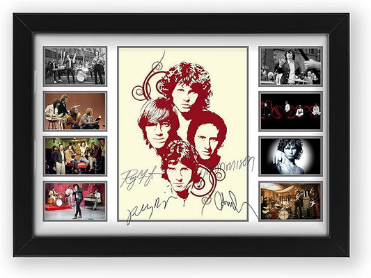 The Doors Signed Poster Print- Limited Edition Autograph Fan Gift – Collectible Memorabilia Merchandise