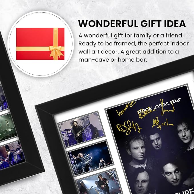 The Cure Signed Poster Print- Limited Edition Autograph Fan Gift – Collectible Memorabilia Merchandise