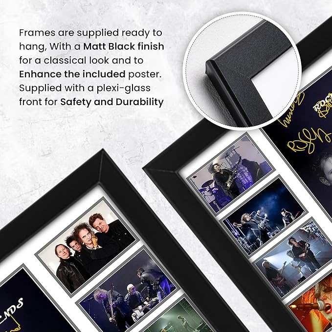 The Cure Signed Poster Print- Limited Edition Autograph Fan Gift – Collectible Memorabilia Merchandise