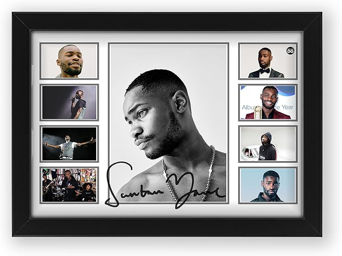 AllStarMedia Santan Dave Signed Poster Print - Limited Autograph Collage Artwork