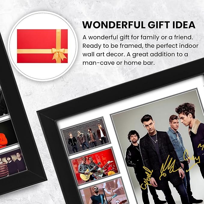 The Courteeners Signed Poster Print- Limited Edition Autograph Fan Gift – Collectible Memorabilia Merchandise