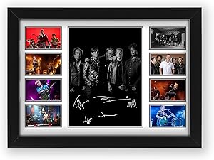Queens of the Stone Age Autographed Poster Print – Limited Edition Signed Fan Gift – Collectible Memorabilia Merchandise
