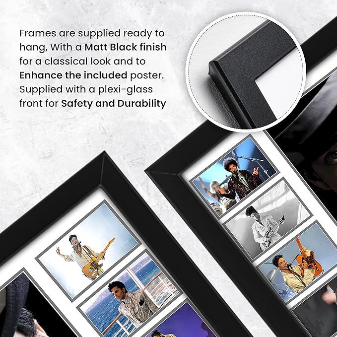 Prince Signed Poster Print- Limited Edition Autograph Fan Gift – Collectible Memorabilia Merchandise