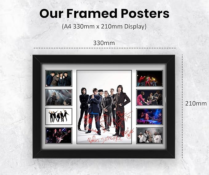 Primal Scream Signed Poster Print- Limited Edition Autograph Fan Gift – Collectible Memorabilia Merchandise