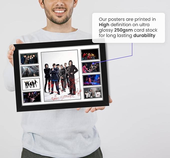 Primal Scream Signed Poster Print- Limited Edition Autograph Fan Gift – Collectible Memorabilia Merchandise