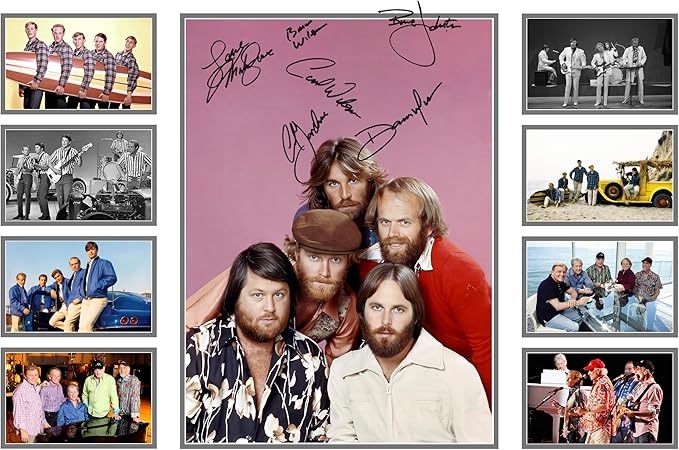 The Beach Boys Signed Poster Print- Limited Edition Autograph Fan Gift – Collectible Memorabilia Merchandise