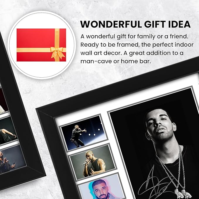 AllStarMedia Drake Musical Singer Print Poster - Exclusive Collectible | Autographed Poster Display for Fans