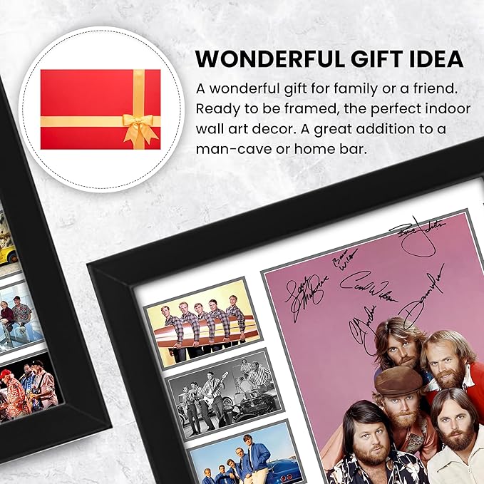 The Beach Boys Signed Poster Print- Limited Edition Autograph Fan Gift – Collectible Memorabilia Merchandise