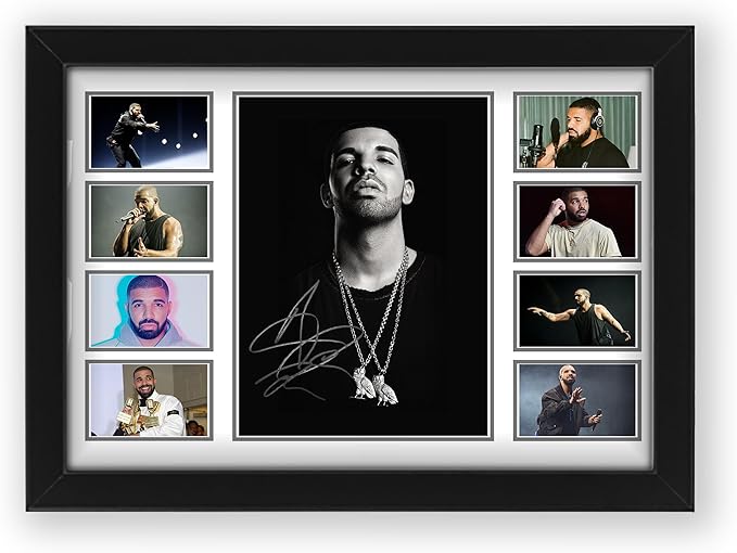 AllStarMedia Drake Musical Singer Print Poster - Exclusive Collectible | Autographed Poster Display for Fans