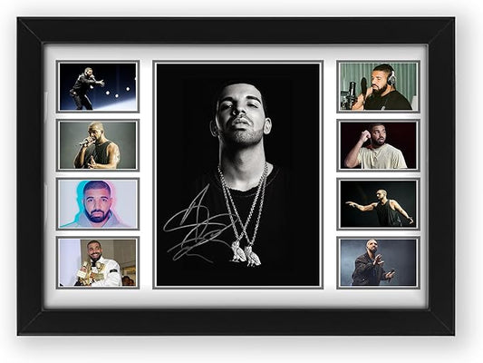 AllStarMedia Drake Musical Singer Print Poster - Exclusive Collectible | Autographed Poster Display for Fans