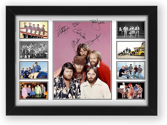 The Beach Boys Signed Poster Print- Limited Edition Autograph Fan Gift – Collectible Memorabilia Merchandise
