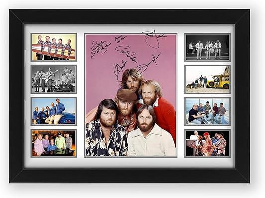 The Beach Boys Signed Poster Print- Limited Edition Autograph Fan Gift – Collectible Memorabilia Merchandise