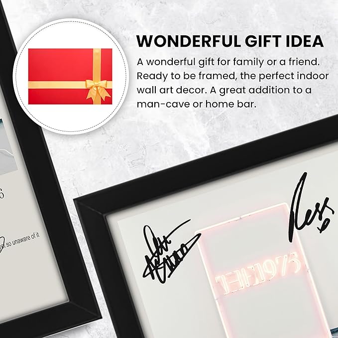 The 1975 Signed Poster Album Cover Print - Limited Edition Autograph Fan Gift – Collectible Memorabilia Merchandise