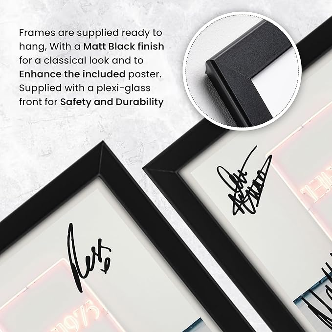 The 1975 Signed Poster Album Cover Print - Limited Edition Autograph Fan Gift – Collectible Memorabilia Merchandise