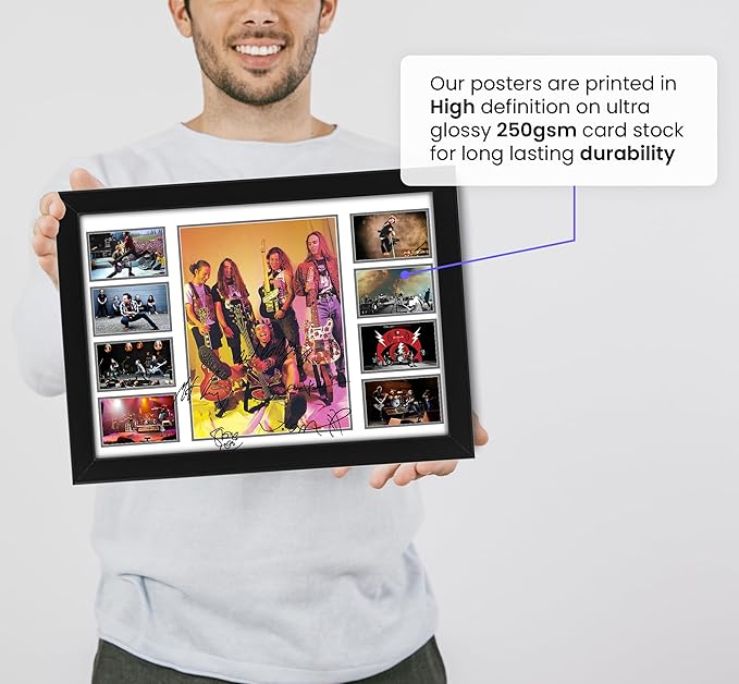 Pearl Jam Signed Poster Print- Limited Edition Autograph Fan Gift – Collectible Memorabilia Merchandise