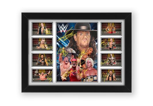 WWE Wrestling Signed Poster Print | Limited Edition Autograph Fan Gift | Collectible Memorabilia Merchandise