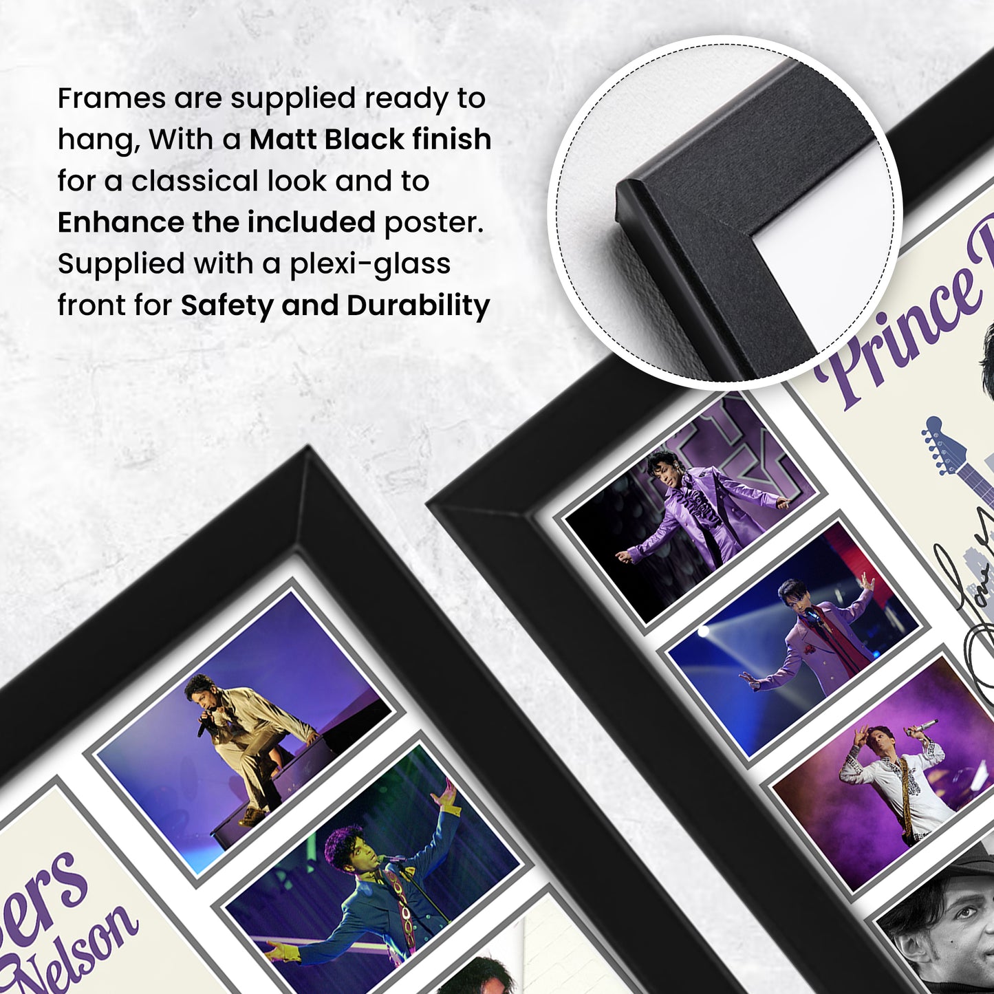 Prince Rogers Nelson Signed Poster Print- Limited Edition Autograph Fan Gift – Collectible Memorabilia Merchandise