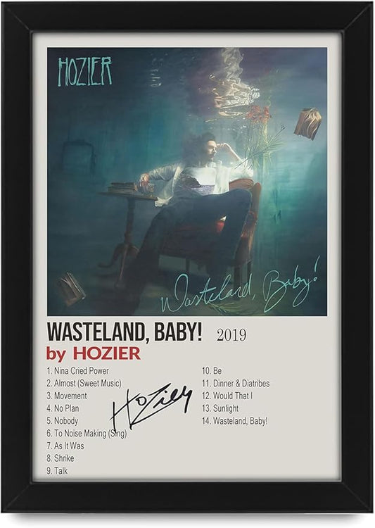 Hozier Wasteland, Baby Signed Poster Print- Limited Edition Autograph Fan Gift – Collectible Memorabilia Merchandise