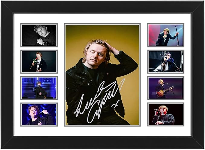 AllStarMedia Lewis Capaldi Autographed Collage Poster Print - Limited Edition Signed Gift