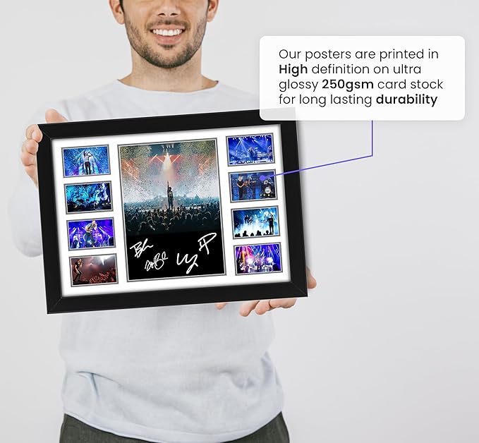 Imagine Dragons Signed Poster Print- Limited Edition Autograph Fan Gift – Collectible Memorabilia Merchandise