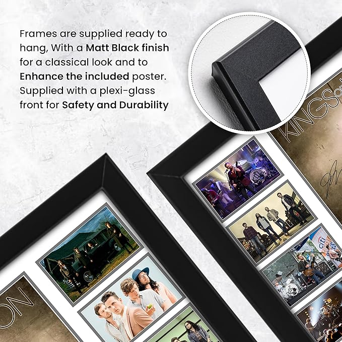 Kings Of Leon Signed Poster Print- Limited Edition Autograph Fan Gift – Collectible Memorabilia Merchandise