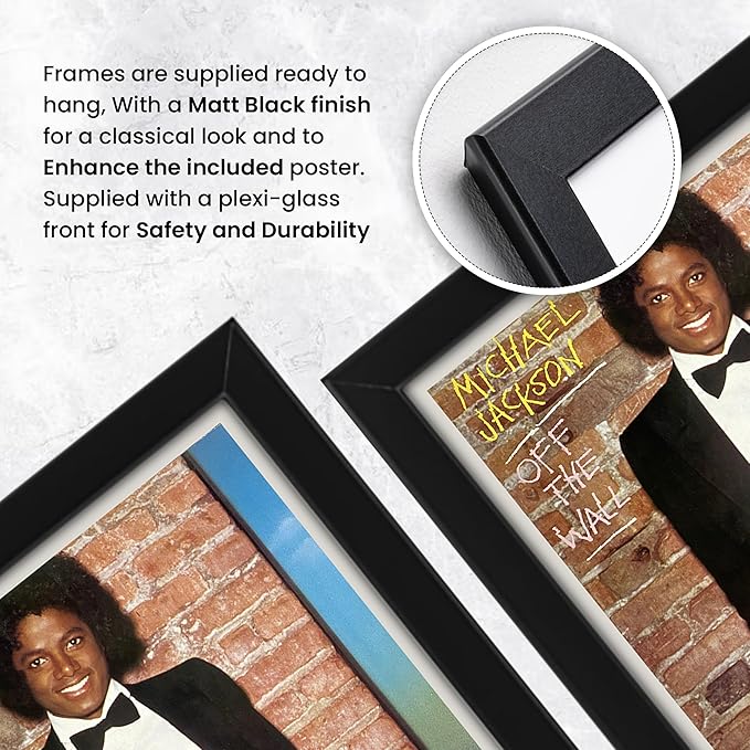 Michael Jackson - Off The Wall Signed Poster Print- Limited Edition Autograph Fan Gift – Collectible Memorabilia Merchandise