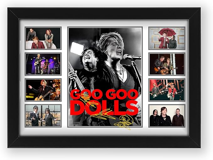 Goo Goo Dolls Signed Poster Print- Limited Edition Autograph Fan Gift – Collectible Memorabilia Merchandise