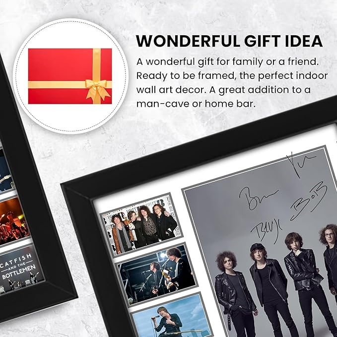 Catfish And The Bottlemen Signed Poster Print- Limited Edition Autograph Fan Gift – Collectible Memorabilia Merchandise