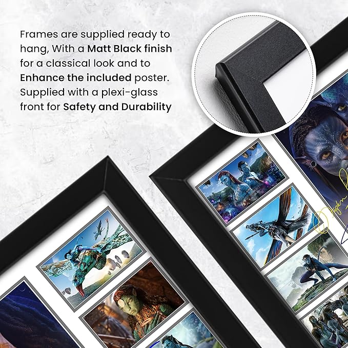 Avatar Start Cast Signed Poster Print- Limited Edition Autograph Fan Gift – Collectible Memorabilia Merchandise james cameron Fans