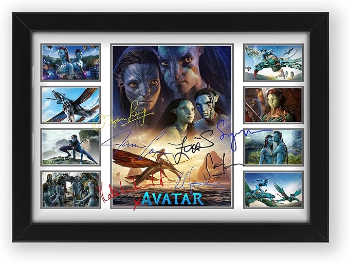 Avatar Start Cast Signed Poster Print- Limited Edition Autograph Fan Gift – Collectible Memorabilia Merchandise james cameron Fans