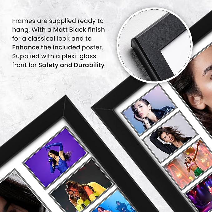 Dua Lipa Signed Poster Print- Limited Edition Autograph Fan Gift – Collectible Memorabilia Merchandise